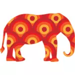 रेट्रो हलकों हाथी