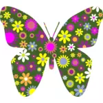 Květnaté motýl