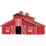 Boerderij huis vector illustraties