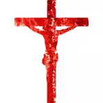 Ruby crucifix