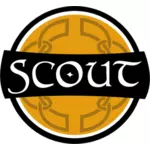 Scout Celtic sign vector clip art