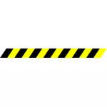 Warning Stripe Vector Clip Art