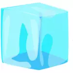Ice cube vector clip art