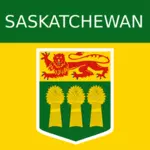 Saskatchewan territorium symbol vektorgrafikk utklipp