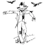 Scarecrow drawing
