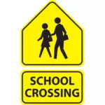 Skolan crossing tecken