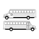 Školní autobus vektorové kreslení