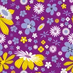 Bunga-bunga ungu di latar belakang