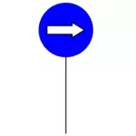 סמל התנועה כחול