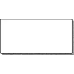 Vector drawing of border frame with a metallic shadow