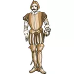 صورة جندي في العصور الوسطى