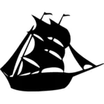 Ship silhouette clip art