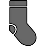 Socket מאובטח הסמל בתמונה וקטורית