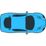 الأزرق سيارة سباق ناقلات التوضيح