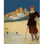 Scena dello sci