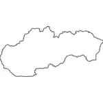 Skissera av Slovakien