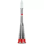 Raketa Sojuz Vektor Klipart
