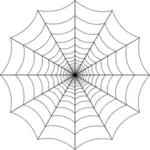 Örümcek web siluet