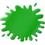 Gröna splat vektorbild