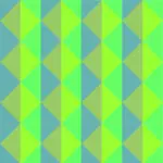 緑の正方形のパターン