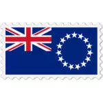 Cook Adaları bayrağı damgası