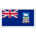 Falklandská vlajka razítko