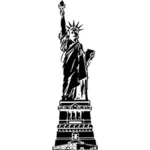Statue von Liberty-Vektorgrafiken