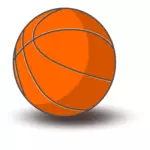 बास्केट बॉल वेक्टर ड्राइंग