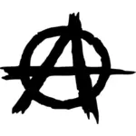 Anarchie teken vector afbeelding