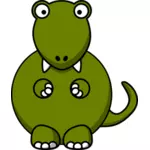 Kreskówka obraz tyrannosaurus rex