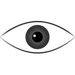 Gestileerde eye