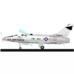 SUPER SABRE F-100 airplane