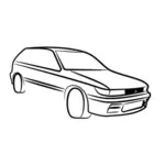 Автомобиль наброски векторная графика