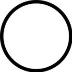 Desenho do símbolo antigo do planeta simples sol vetorial