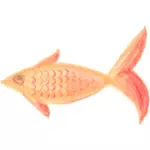 Oranžové ryby skica