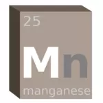Símbolo de manganês