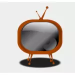 Certoon のベクトル描画テレビ セット