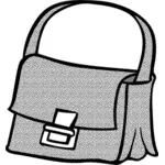 Handbag line art vector clip art
