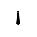 Krawatte-silhouette