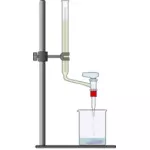 Vektorzeichnende Titration im Laborexperiment