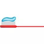 Toothbrush vector image