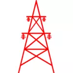 Transmission tower vector image