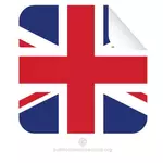 国旗的英国贴纸