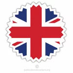 Birleşik Krallık bayrak etiket küçük resim