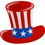 Sombrero de la bandera de Estados Unidos