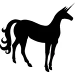 Unicorn silhouet