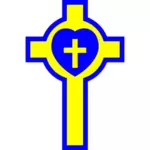 Salib berwarna-warni Lutheran