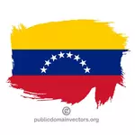 Geschilderde vlag van Venezuela