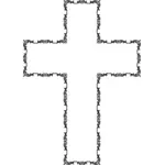 Decorativo croce cattolica