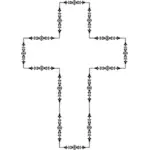 Croce stile vittoriano